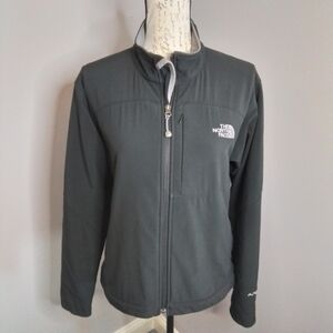 The North Face Women's Apex Full Zip Black & Gray Jacket - M